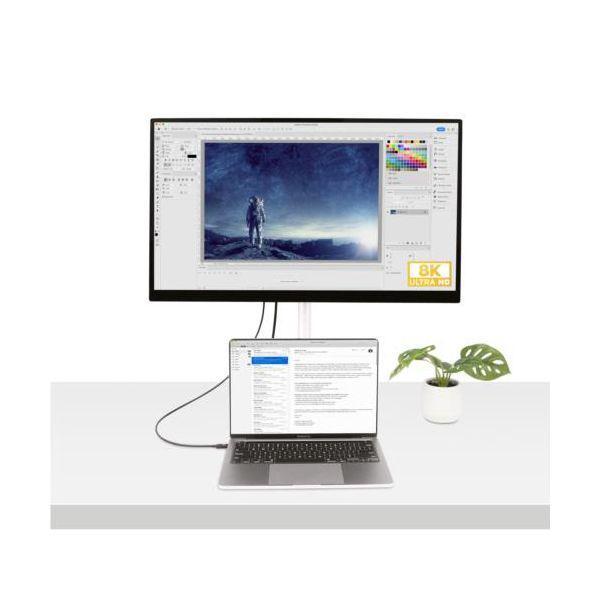 StarTech.com Thunderbolt 4 （40Gbps） USB-Cケーブル 50cm ブラック TBLT4MM50CM1本