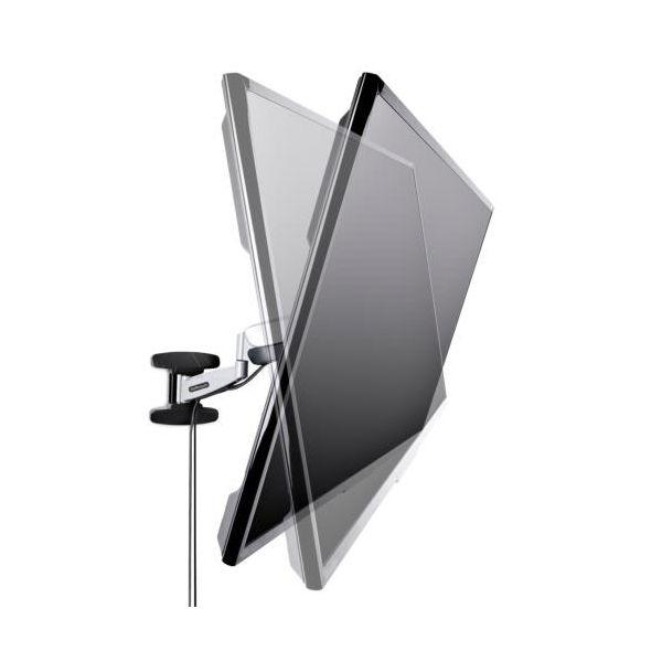 StarTech.com テレビ壁掛け金具 23-55型 VESA規格対応 ブラック ＆シルバーFHA-TV-WALL-MOUNT 1台の画像