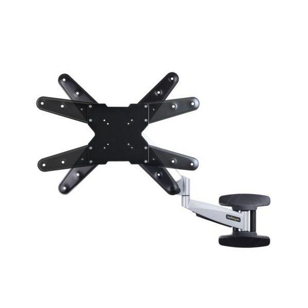 StarTech.com テレビ壁掛け金具 23-55型 VESA規格対応 ブラック ＆シルバーFHA-TV-WALL-MOUNT 1台の画像