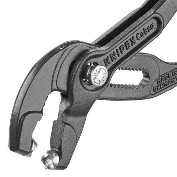 KNIPEX クニペックス スプリングホースクリッププライヤー 滑り防止プラスチックコーティング 全長180mm 8551-180A 工具