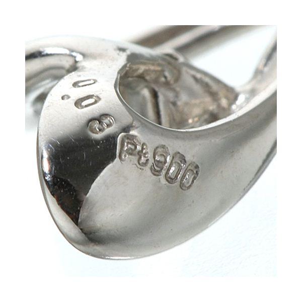 Pt900 プラチナ ダイヤモンド0.03ct ペンダント