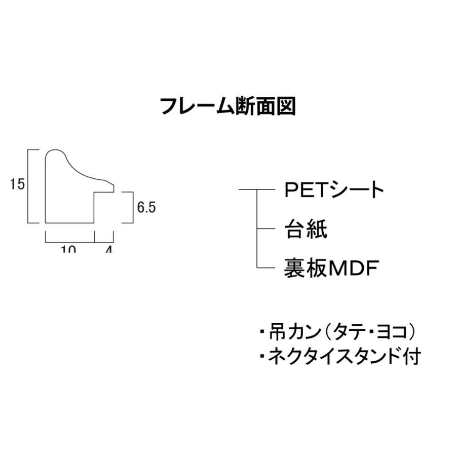 OA額縁 賞状額 樹脂製フレーム ミニ金ラック PET 上下箱 B6サイズ OA額縁 賞状額 樹脂製フレーム ミニ金ラック PET 上下箱 B6サイズ