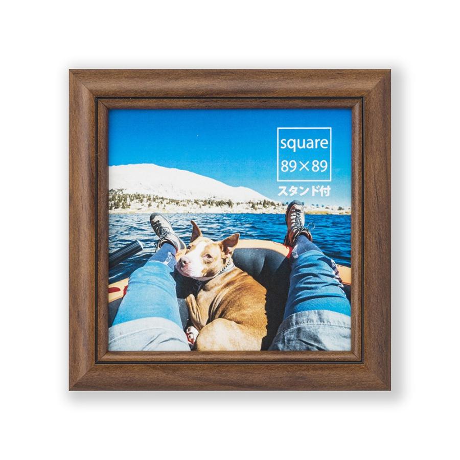 正方形の額縁 樹脂製フレーム 写真立て フォトフレーム ロトンド スクエア 角 ブラウン Ds S 東欧商事株式会社 通販 Yahoo ショッピング