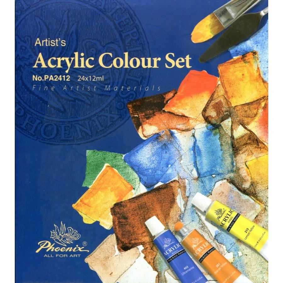 冬バーゲン☆】 zenacolor 24色アクリル絵の具 fawe.org