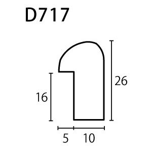 OA額縁 ポスターパネル 木製フレーム D717 アクリル付 A4｜touo｜02