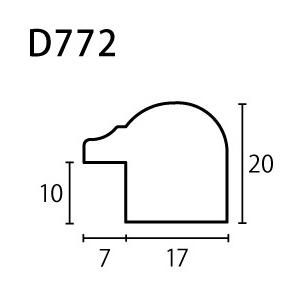 横長の額縁 木製フレーム D772 アクリル付 600X300mm｜touo｜02