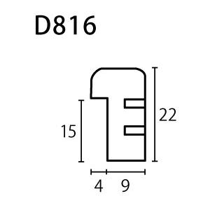 水彩用額縁 木製フレーム D816 アクリル付 F10号｜touo｜02