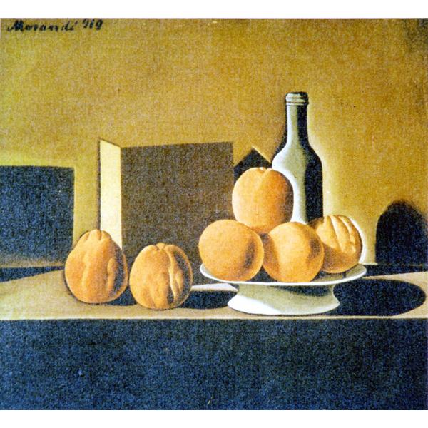 ジョルジョ・モランディ、静物(青い花瓶)希少画集画、新品高級額、額装