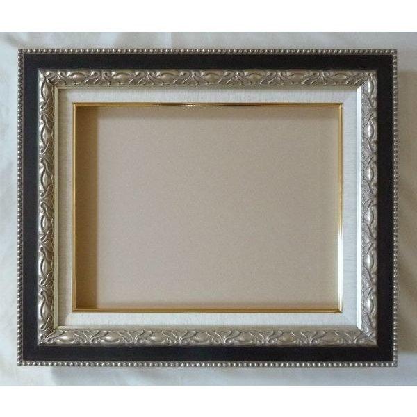 写真立て 油絵 油彩用写真立ての枠と泥足と入れもの（仮縁大成） ガイマス60 大きさP8