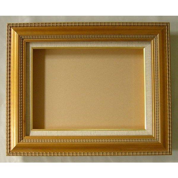 額縁　油彩 油絵用額縁の枠と泥足とケース（仮縁仕上げ）　ベレン　サイズF20号　S15号