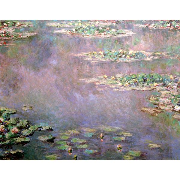 絵画 世界の名画シリーズ 額縁付(MJ108N) クロード・モネ 「睡蓮 絵画 世界の名画シリーズ 額縁付(MJ108N) クロード・モネ 「睡蓮