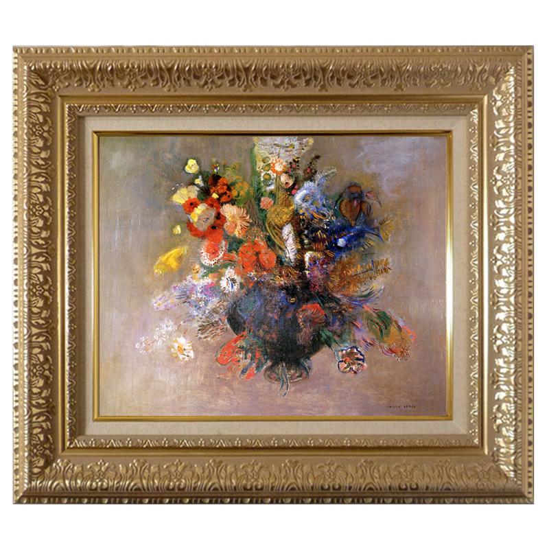 絵画 世界の名画シリーズ 額縁付(MJ108N) オディロン・ルドン 絵画 世界の名画シリーズ 額縁付(MJ108N) オディロン・ルドン