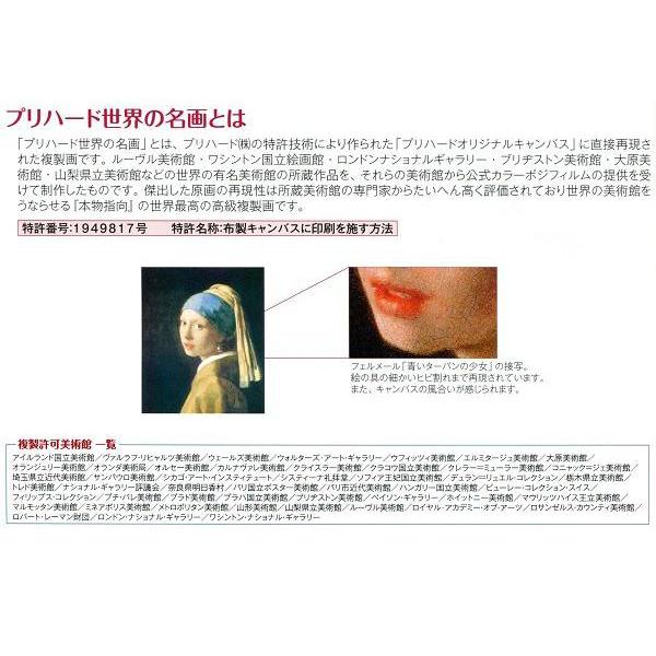 絵画 世界の名画シリーズ 額縁付 オノレ・ドーミエ 「洗濯女」 お買い得サイズ： M12号 プリハード_1