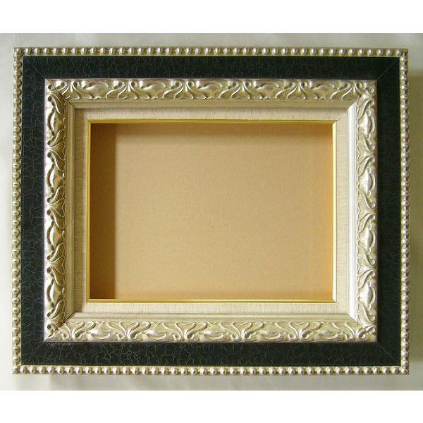 額縁 油彩 注文 油絵用額縁の枠と泥足とケース（仮縁仕上げ） JJ (8117