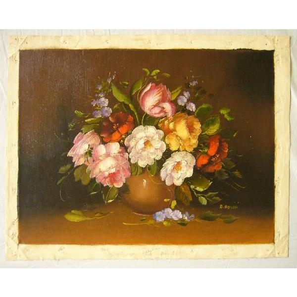 ヨーロッパ絵画 肉筆油絵 (額縁付きで納品対応可) サイズF6号 ヨーロッパ絵画 肉筆油絵 (額縁付きで納品対応可) サイズF6号