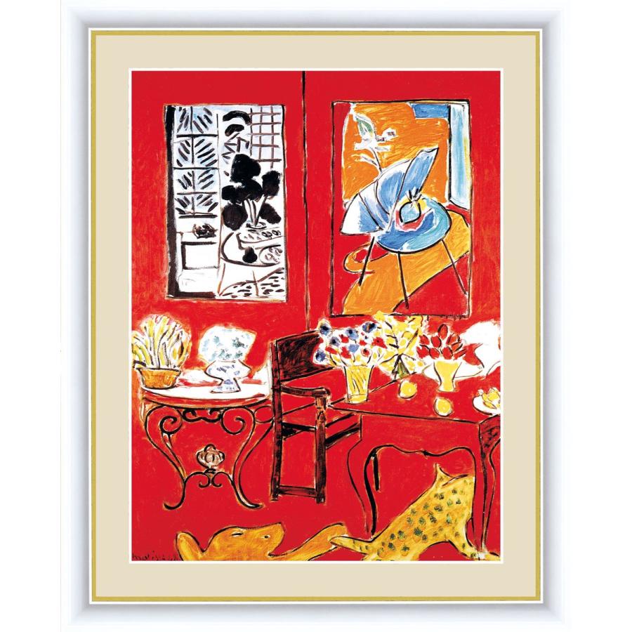 高精細デジタル版画 額装絵画絵画 世界の名画 アンリ マティス 大きな赤い室内 F6 Sk 2 G4 Bm139 F6 東欧商事株式会社 通販 Yahoo ショッピング