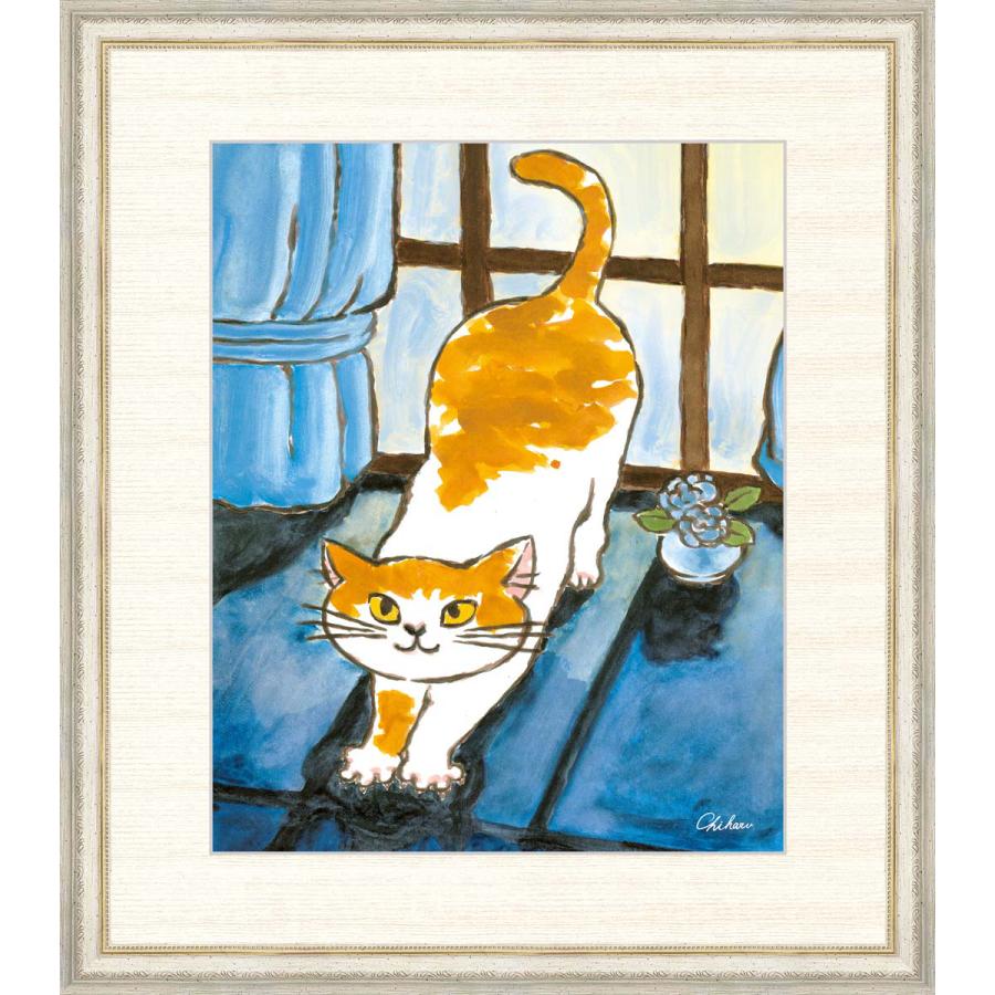 高精細デジタル版画 額装絵画 額縁付き絵画 千 春（ちはる）作