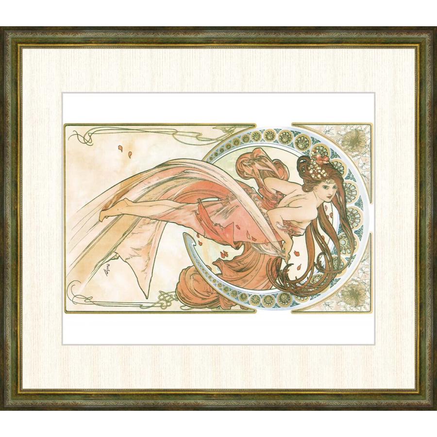 高精細デジタル版画 額装絵画 額縁付き絵画 アルフォンス ミュシャ作 芸術 ダンス F8 Sk G4 Bm7 F8 東欧商事株式会社 通販 Yahoo ショッピング