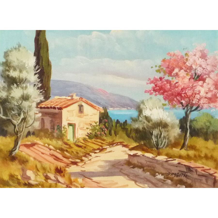 ヨーロッパ絵画 肉筆油絵 F4 バンディーニ作10＋新品額縁付 : 東欧商事