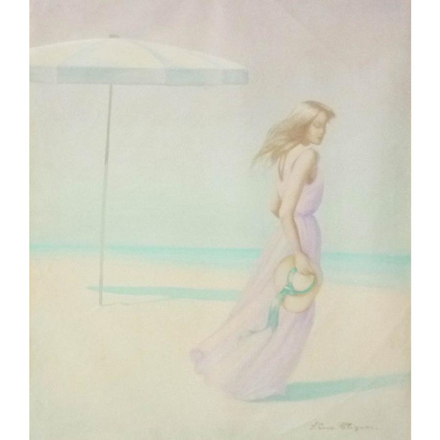 ヨーロッパ絵画 肉筆油絵 F10号ポリグナック作 海辺の少女 新品額縁付 To 東欧商事株式会社 通販 Yahoo ショッピング