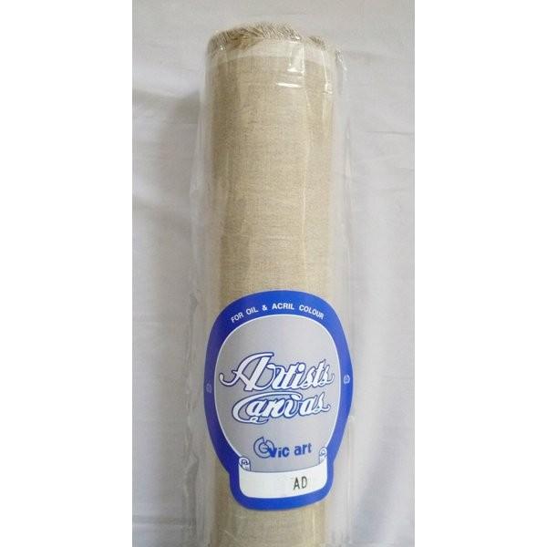 (B)新品 ロールキャンバス AD 麻中目 204cm x 10m 再入荷☆ 画材 ロールキャンバス AD 麻中目 アクリル画・油絵画用 120cmX10m