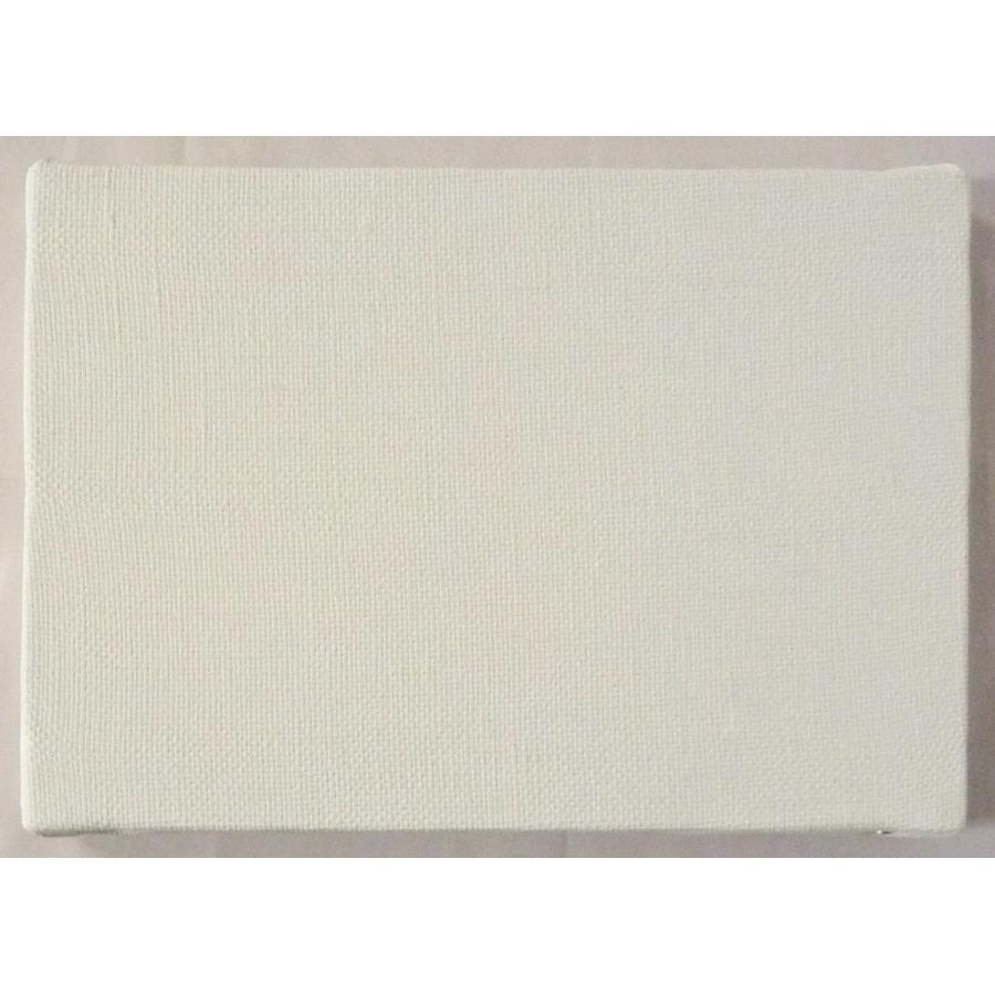 画材 油絵 アクリル画用 張りキャンバス 純麻 荒目双糸 BD (F,M,P)0号サイズ 30枚セット_2