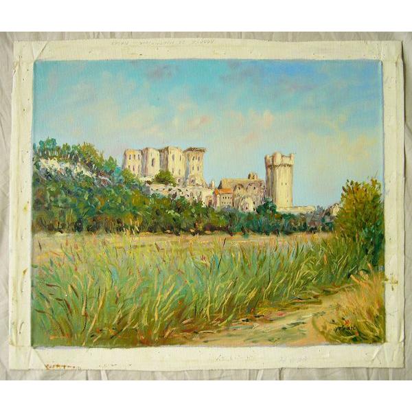 ヨーロッパ絵画 肉筆油絵 (額縁付きで納品対応可) サイズF6号