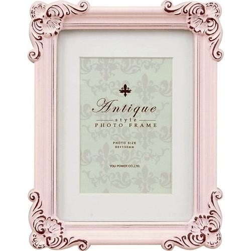 額縁 写真立て 木製フレーム 写真額 アンティーク スタイル フォト スクエア アンティーク ピンク Yp Af 東欧商事株式会社 通販 Yahoo ショッピング
