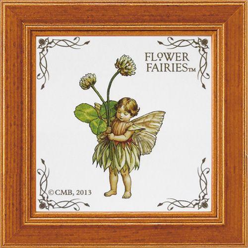 額装絵画 額縁付き絵画 フラワー フェアリーズ ミニアート ホワイトクローバー Yp Ff 東欧商事株式会社 通販 Yahoo ショッピング