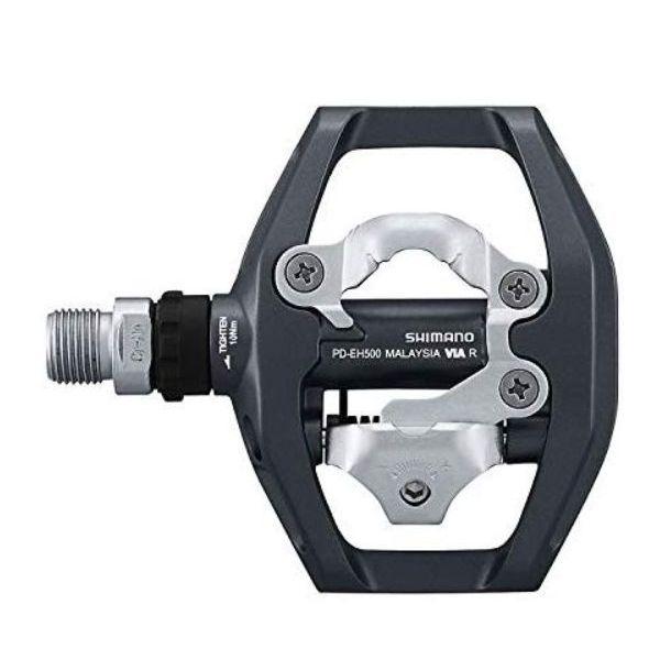 SHIMANO (シマノ) PD-EH500 (EPDEH500) 片面ビンディング(SPD)／片面フラットペダル　自転車　ロードバイク　クロスバイク　トレッキング｜tour-de-zitensya｜02