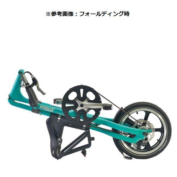 STRIDA LT(ストライダ エルティ―)　マットブラック　16インチ　折りたたみ自転車　サービス品　折りたたみペダル　フロントライト｜tour-de-zitensya｜03