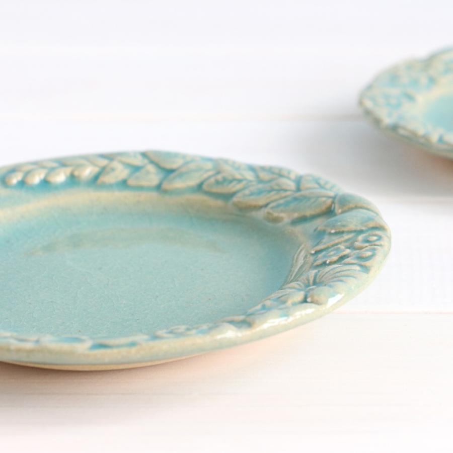 よしざわ窯 益子焼 春のリース皿 春霞・湖畔 2枚セット : TOURBILLON