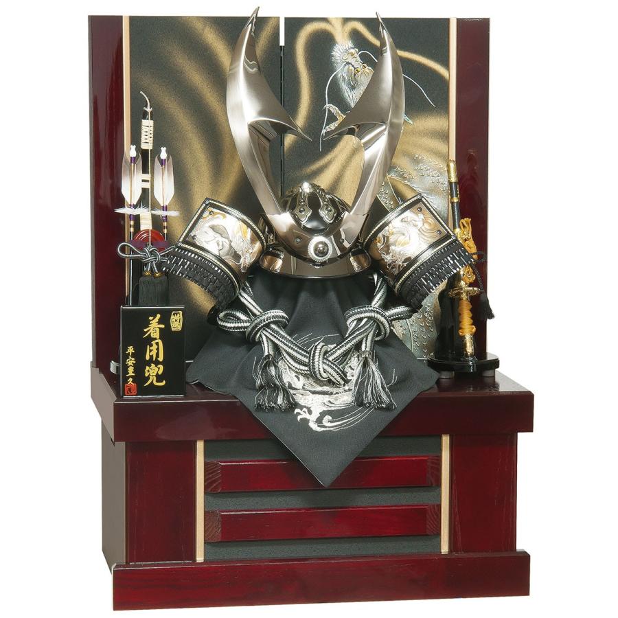 五月人形 豊久「隼人」25号収納着用兜飾り (2024/GG-101) 五月人形 豊久 着用兜