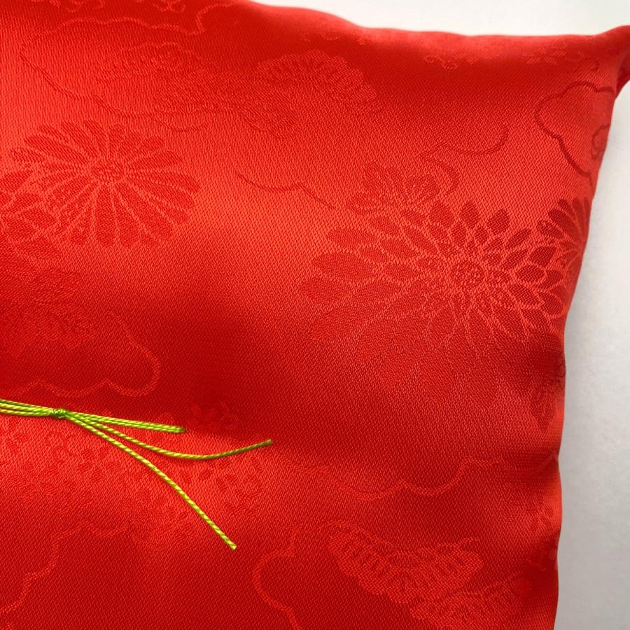 置物用ミニ座布団 綸子 赤 21cm角 [CP95] : 人形の東籬 - 通販 - Yahoo