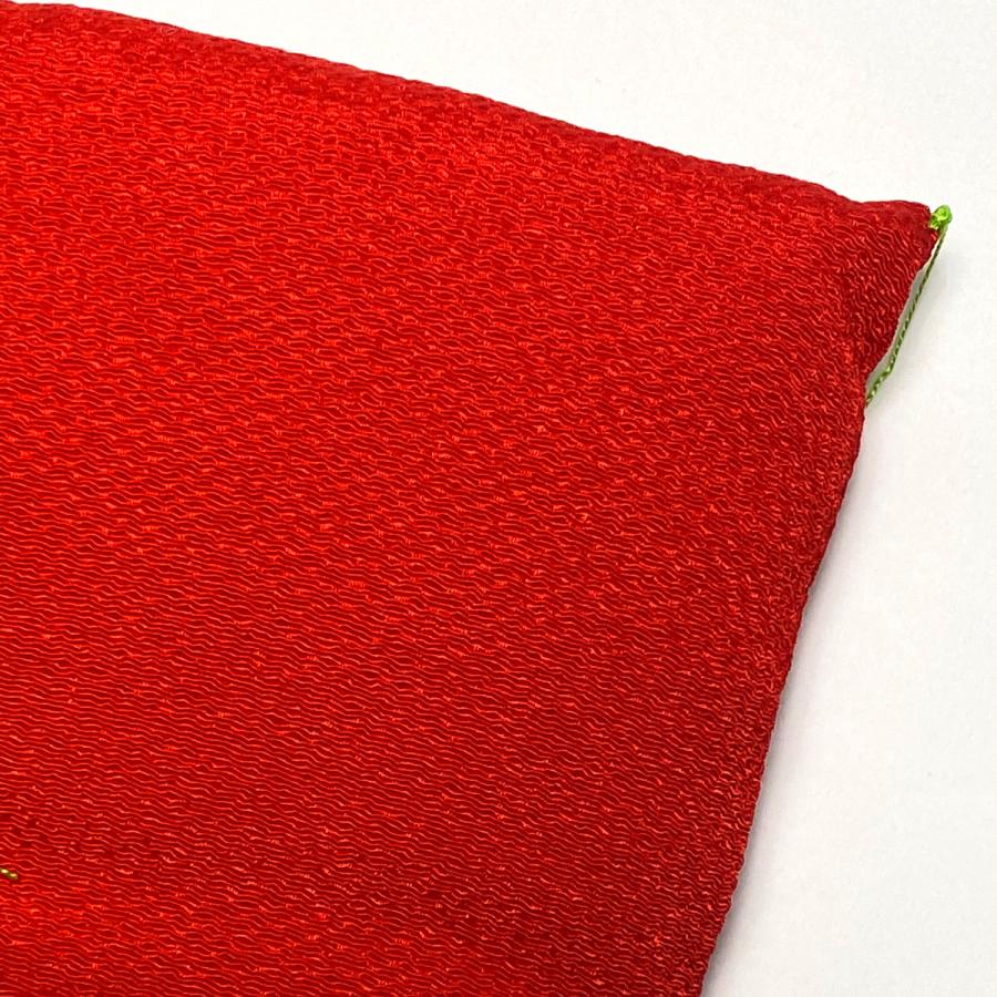 置物用ミニ座布団 赤ちりめん 27cm×25cm : 人形の東籬 - 通販