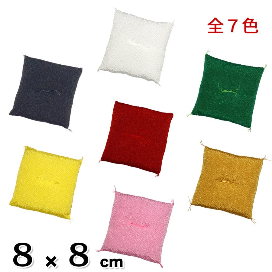 置物用ミニ座布団 風水ざぶとん （小）8x8cm [CP5] : 人形の東籬