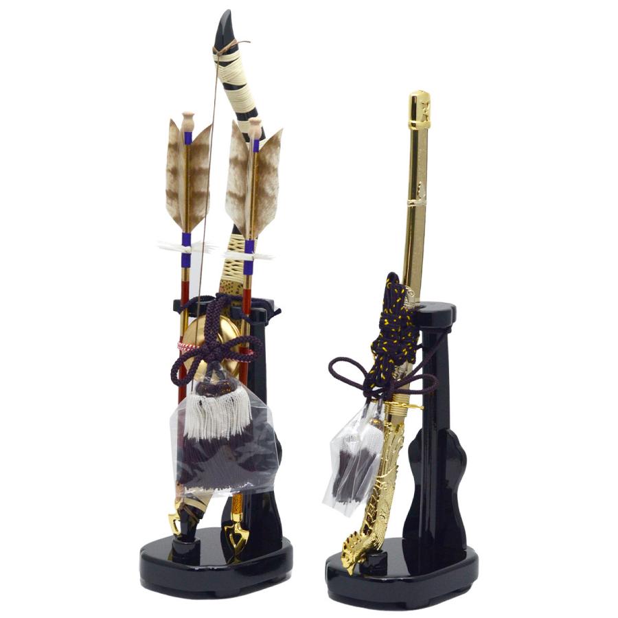 飾り端午の節句置物刀、弓矢 五月人形 端午の節句 刀 弓 矢 太鼓 鯉のぼり 置物 【公式通販】