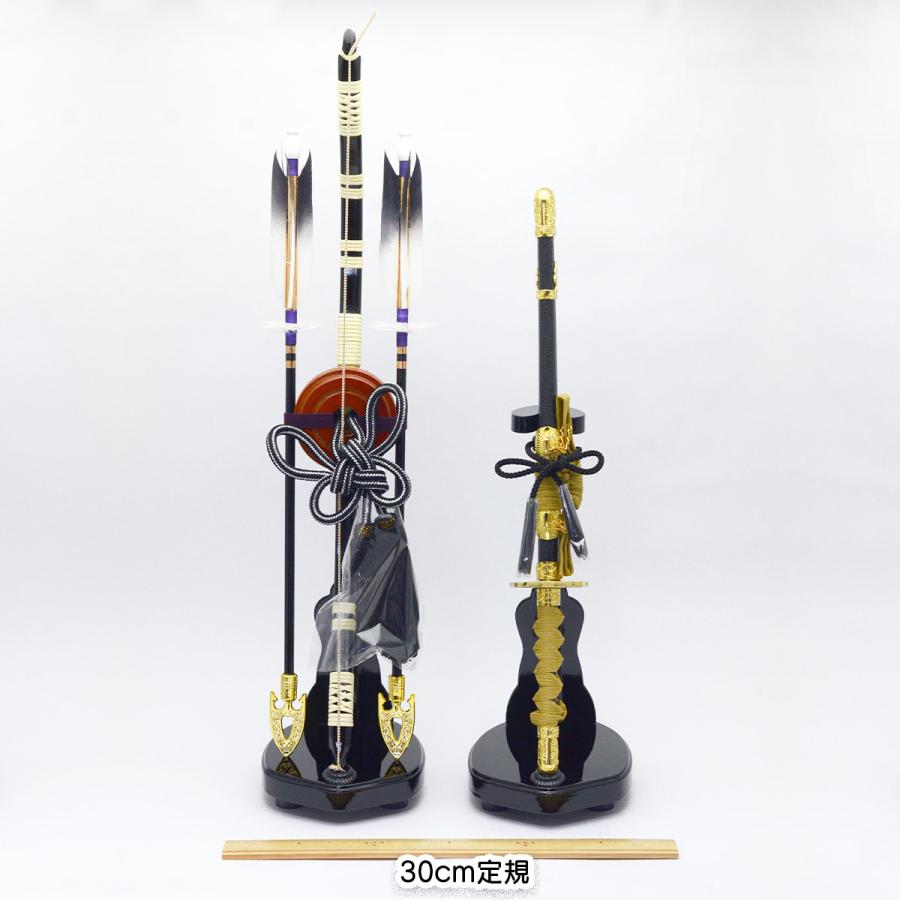 弓太刀揃い 黒武蔵18号 単品 [端午の節句/子供の日] : 人形の東籬