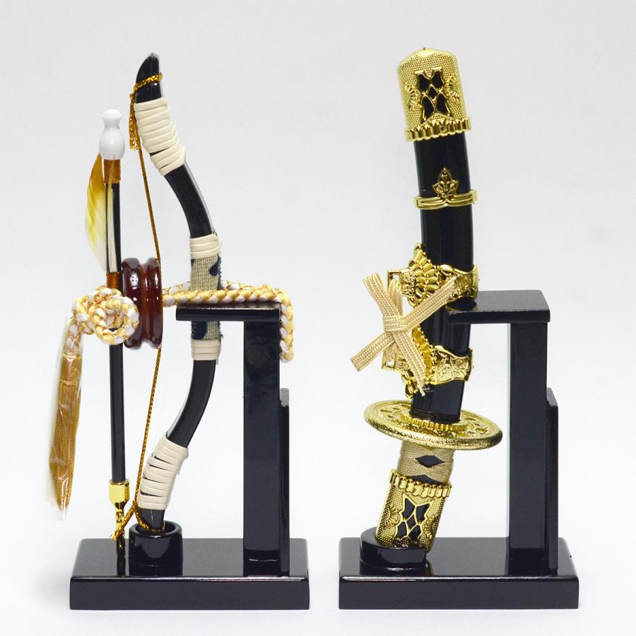 ミニ弓太刀揃 6号 高さ20cm : 人形の東籬 - 通販 - Yahoo!ショッピング