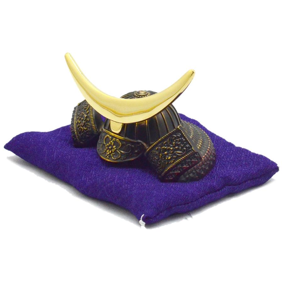 新名将兜 伊達政宗 座布団付き 手のひらサイズ兜飾り : 人形の東籬