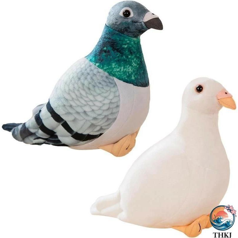 鳩 ぬいぐるみ リアル ハト ハトぬいぐるみ シミュレーション鳩の