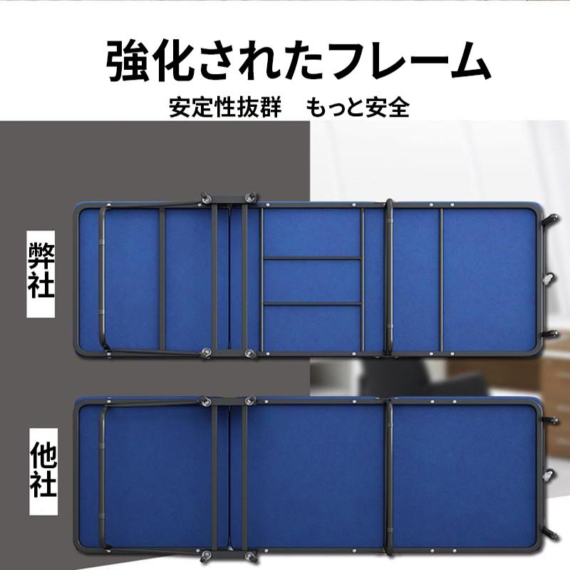新品★ 折りたたみベッド ベッド シングル リクライニング キャンプ マットレス DOMIYA 折りたたみベッド リクライニング シングル ベッド