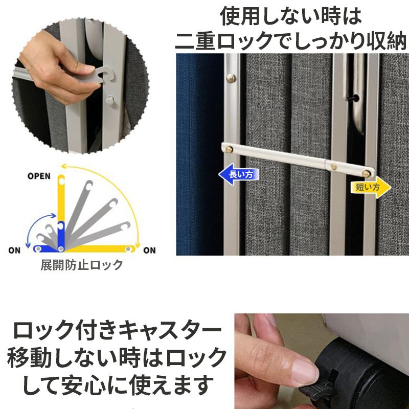 DOMIYA 折りたたみベッド 折り畳みベット シングルベッド 三