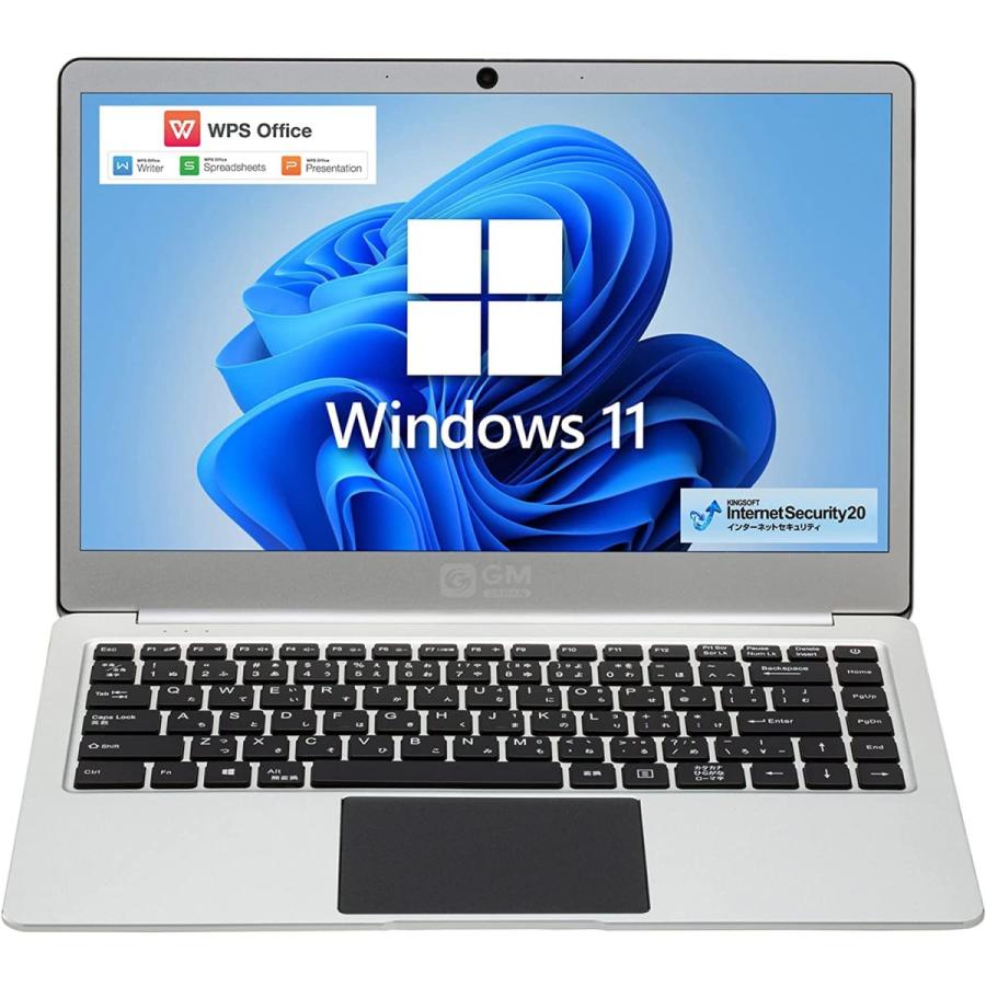 GM-JAPAN ノートパソコン Windows 11 Office搭載 超軽量 薄型 14インチ 
