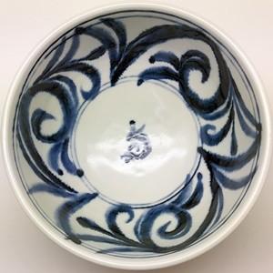 波佐見焼 聖栄陶器 藍唐草 面取丼 : 神楽坂のうつわ屋さん 陶柿園
