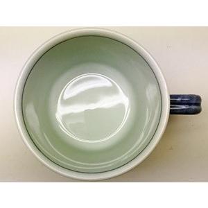 波佐見焼 一誠陶器 手描きぶどう　軽々マグ（青） |  | 02