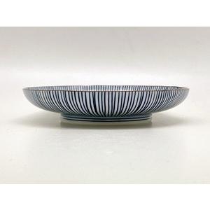 波佐見焼 福峰窯 内外十草 6号皿 中皿 : 神楽坂のうつわ屋さん 陶柿園