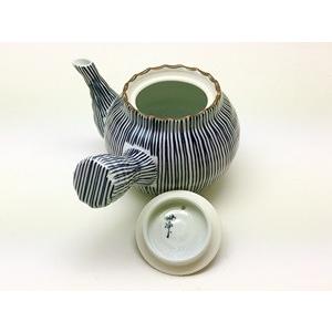 波佐見焼 福峰窯 内外十草 急須 : 神楽坂のうつわ屋さん 陶柿園 - 通販