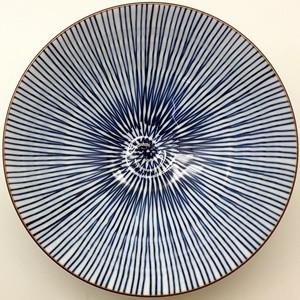 波佐見焼 福峰窯 内外十草 飯碗（大） : 神楽坂のうつわ屋さん 陶柿園