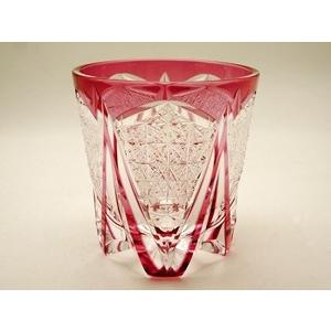 TR010瀧澤硝子工芸 江戸切子伝統工芸士 瀧澤利夫作 江戸切子 五芒星